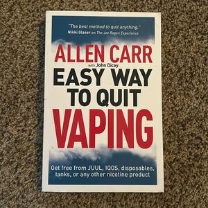 Allen Carr easy way to quit vaping